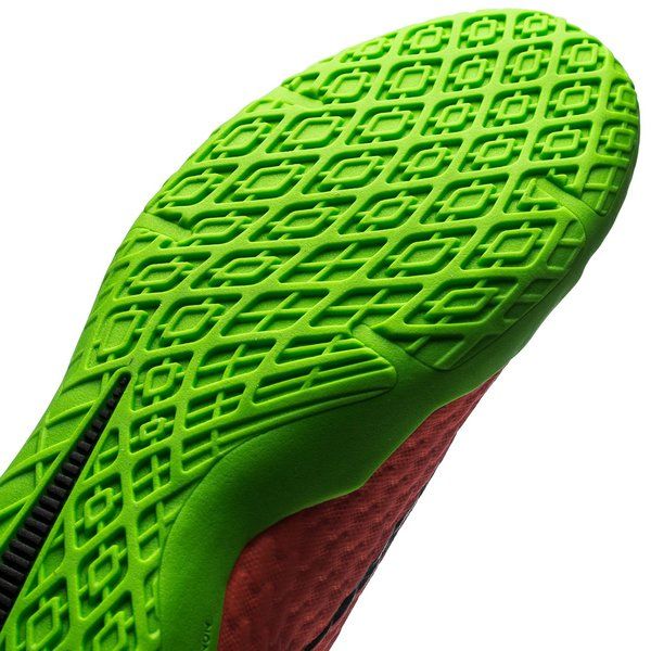 Nike Kids' Jr. Hypervenom Phade III (FG) Firm-Ground Football Boot Electric Green/Black