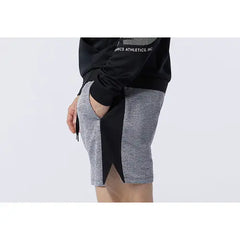 New Balance Tenacity Lightweight Knit Shorts Heather Charcoal