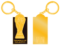 FIFA World Cup 2022 Qatar 3D Gold Trophy Keychain - Best Buy Soccer
