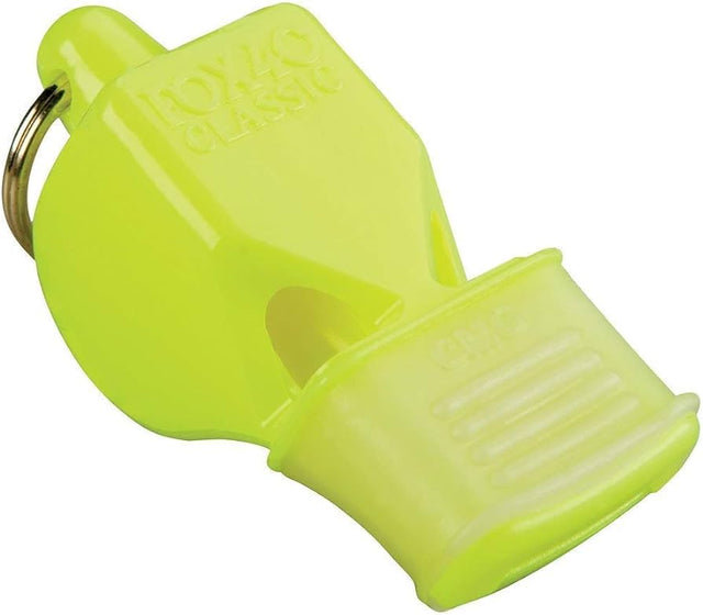Fox 40 Mouth Grip Whistle Hi - Vis Yellow - Best Buy Soccer