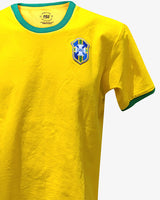 Retro Brazil 1970 Jersey - Yellow