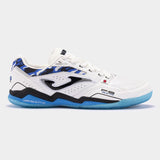 FS REACTIVE 2432 WHITE ROYAL TURF Zapatillas de fútbol sala Fs Reactive 24 para interior, color blanco y azul marino. - Best Buy Soccer