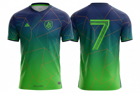 Fully Sublimated Soccer Jersey Front & Back