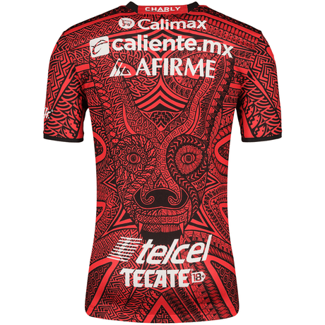 Charly Xolos Third Jersey 22 - Red/Black
