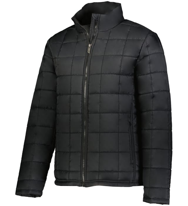 Holloway Cold Secure Puffer Jacket - Black - Best Buy Soccer