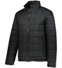Holloway Cold Secure Puffer Jacket - Black - Best Buy Soccer