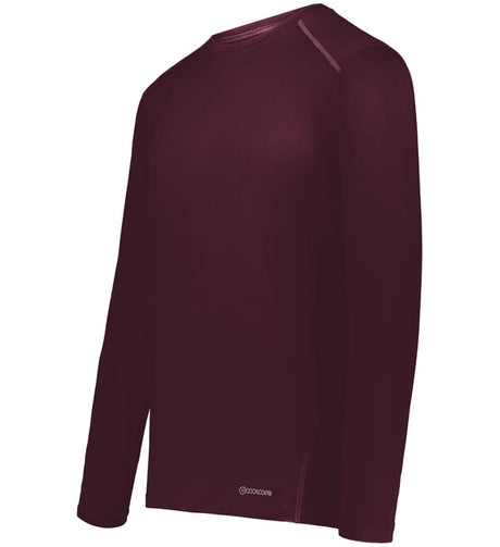Holloway Essential Long Sleeve Tee Powered By CoolCore - Best Buy Soccer