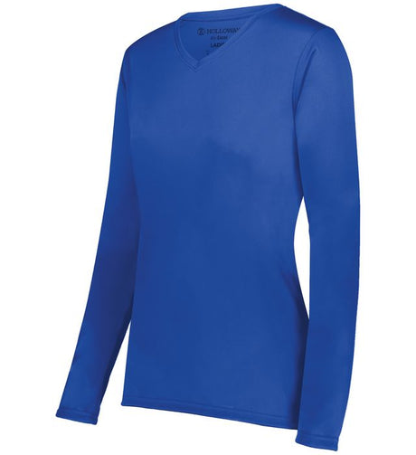 Holloway Ladies Momentum Long Sleeve Tee - Best Buy Soccer