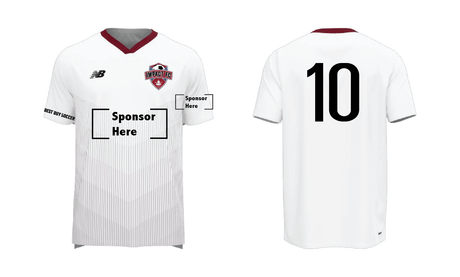 IFC NB Medallist SS Jersey Grey/Red - Best Buy Soccer