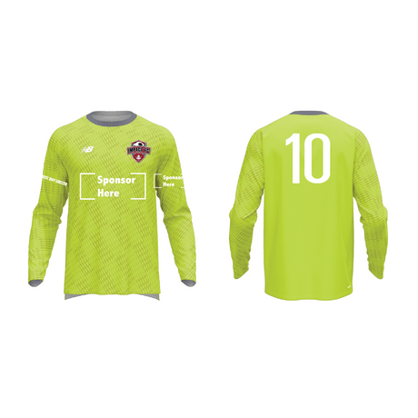 IFC NB Net LS Goalkeeper Jersey HiViz Yellow - Best Buy Soccer