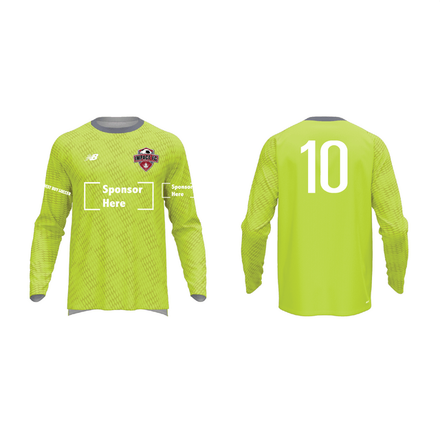 IFC NB Net LS Goalkeeper Jersey HiViz Yellow - Best Buy Soccer