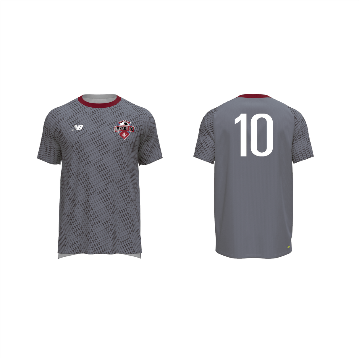 IFC NB Net SS Goalkeeper Jersey Grey/Red - Best Buy Soccer