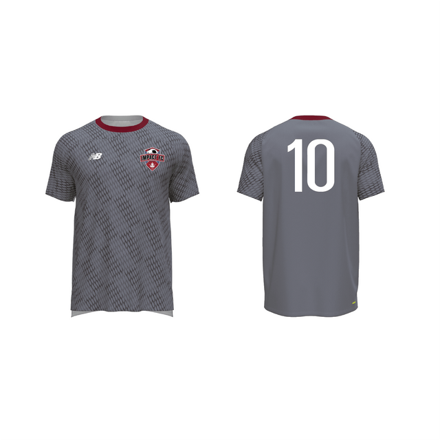 IFC NB Net SS Goalkeeper Jersey Grey/Red - Best Buy Soccer