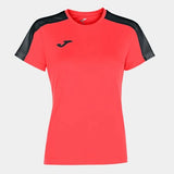 Joma  Academy Women's Jersey - Coral/Black