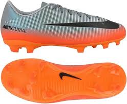 Nike Mercurial Vapor IX CR7 Youth Soccer Cleats - Grey