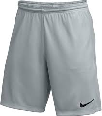 Nike Dri Fit Park III Short Grey Youth