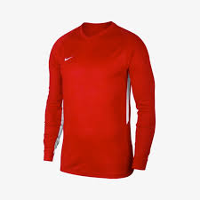 Nike Dry Tiempo Prem Jersey LS Red