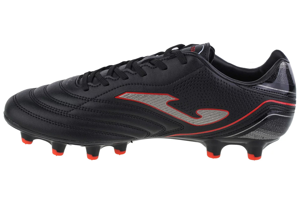 Joma Aguila 2301 FG Firm Ground Soccer Cleats - Black/Red - Best Buy Soccer