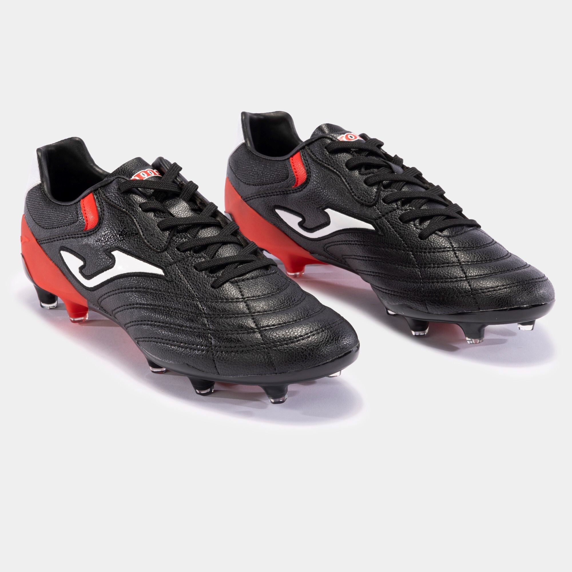 JOMA Aguila Cup 2301 FG Firm Ground Cleats - Black/Red - Best Buy Soccer