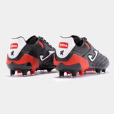 JOMA Aguila Cup 2301 FG Firm Ground Cleats - Black/Red - Best Buy Soccer