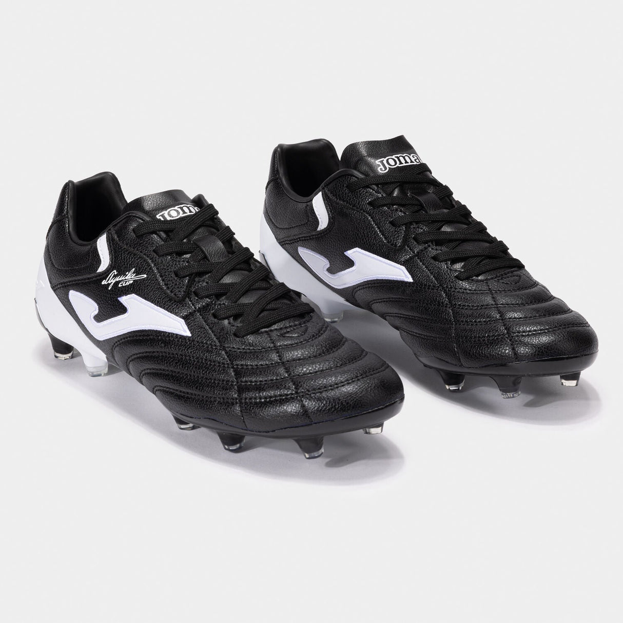 Joma Aguila Cup 2401 FG Firm Ground Soccer Cleats - Black/White - Best Buy Soccer