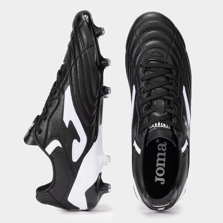 Joma Aguila Cup 2401 FG Firm Ground Soccer Cleats - Black/White - Best Buy Soccer