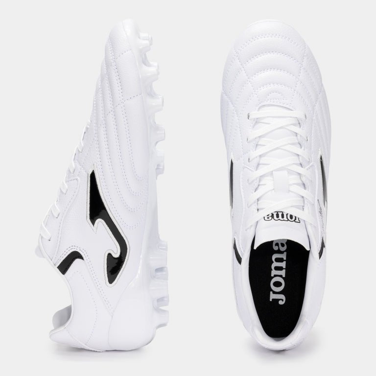 Joma Aguila Cup 2402 AG Men's Soccer Cleats - White/Black - Best Buy Soccer
