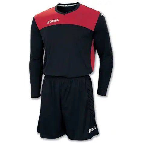 Joma Area IV Goalkeeper Set - Black/Red - Best Buy Soccer