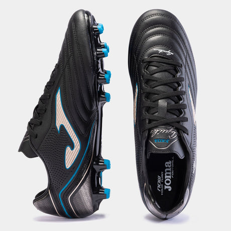 Joma Assortment Aguila 2301 FG Firm Ground Soccer Cleats - Black/Gold - Best Buy Soccer