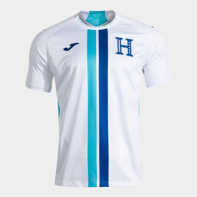 Joma Honduras Home Men's Soccer Jersey 26 - White/Royal - Best Buy Soccer