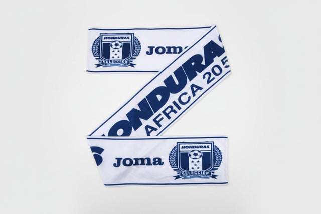 Joma Honduras Sud Africa 2010 Scarf - White/Royal - Best Buy Soccer
