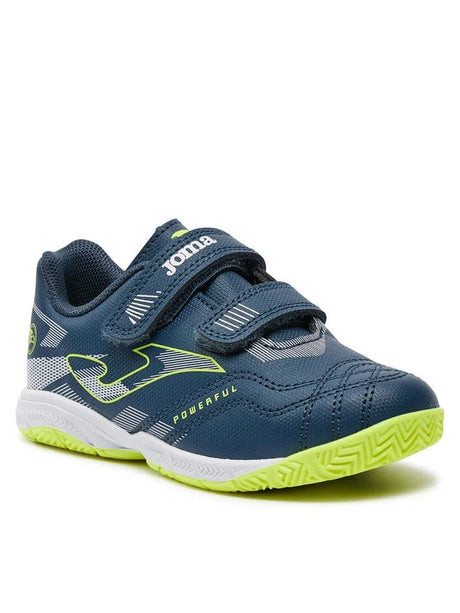 Joma Kid's Powerfull 2405 Jr Indoor Shoes Petroleum - Best Buy Soccer
