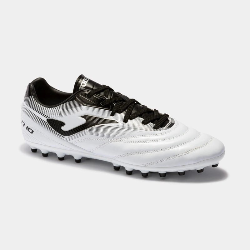 Joma Numero 10 2202 FG Firm Ground Soccer Cleats - White/Black - Best Buy Soccer