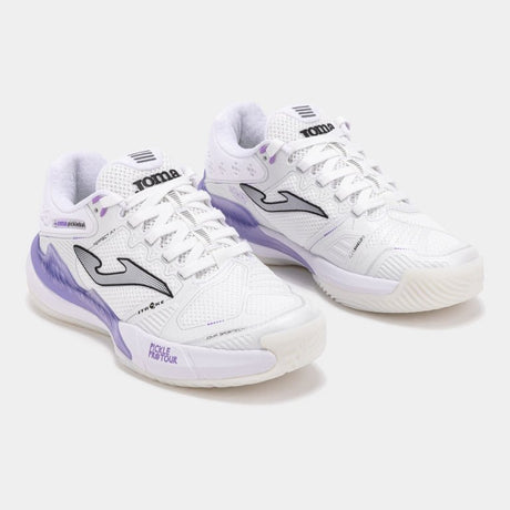 Joma P.Stroke Women's Pickleball Shoes - White/Purple - Best Buy Soccer