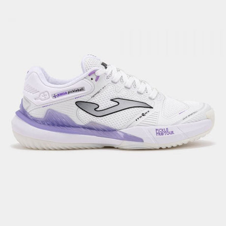 Joma P.Stroke Women's Pickleball Shoes - White/Purple - Best Buy Soccer