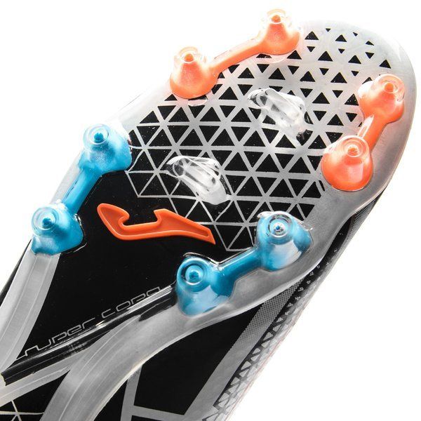 Joma SuperCopa Speed 501 FG Firm Ground Soccer Cleats - Black/Orange/Blue - Best Buy Soccer