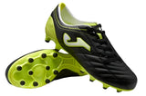 Joma Toledo 2012 201 FG Firm Ground Soccer Cleats - Black/Lime - Best Buy Soccer