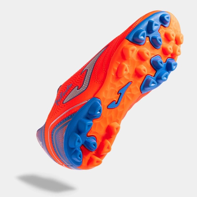 JOMA Toledo JR 2308 HG/FG Firm Ground Youth Soccer Cleats - Orange/Royal - Best Buy Soccer