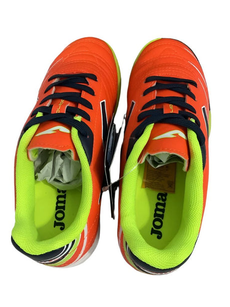 Joma Toledo JR 608 Turf Youth Soccer Cleats - Orange/Navy - Best Buy Soccer