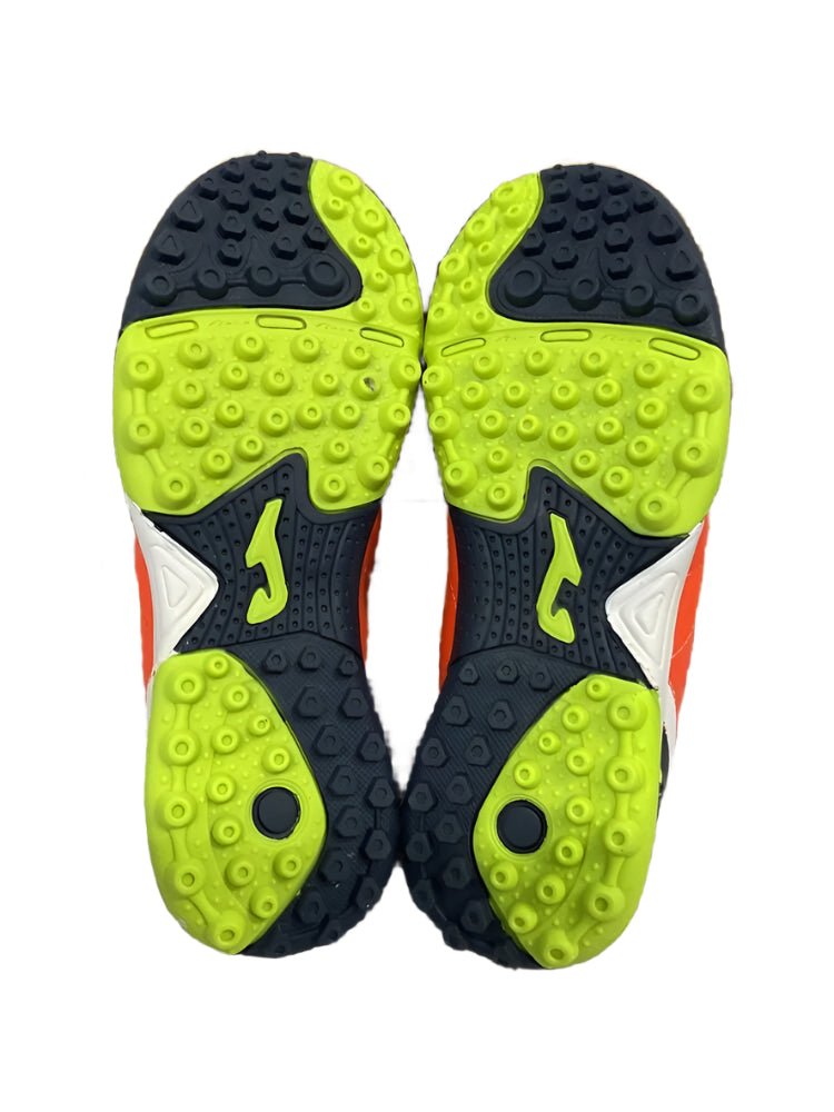Joma Toledo JR 608 Turf Youth Soccer Cleats - Orange/Navy - Best Buy Soccer