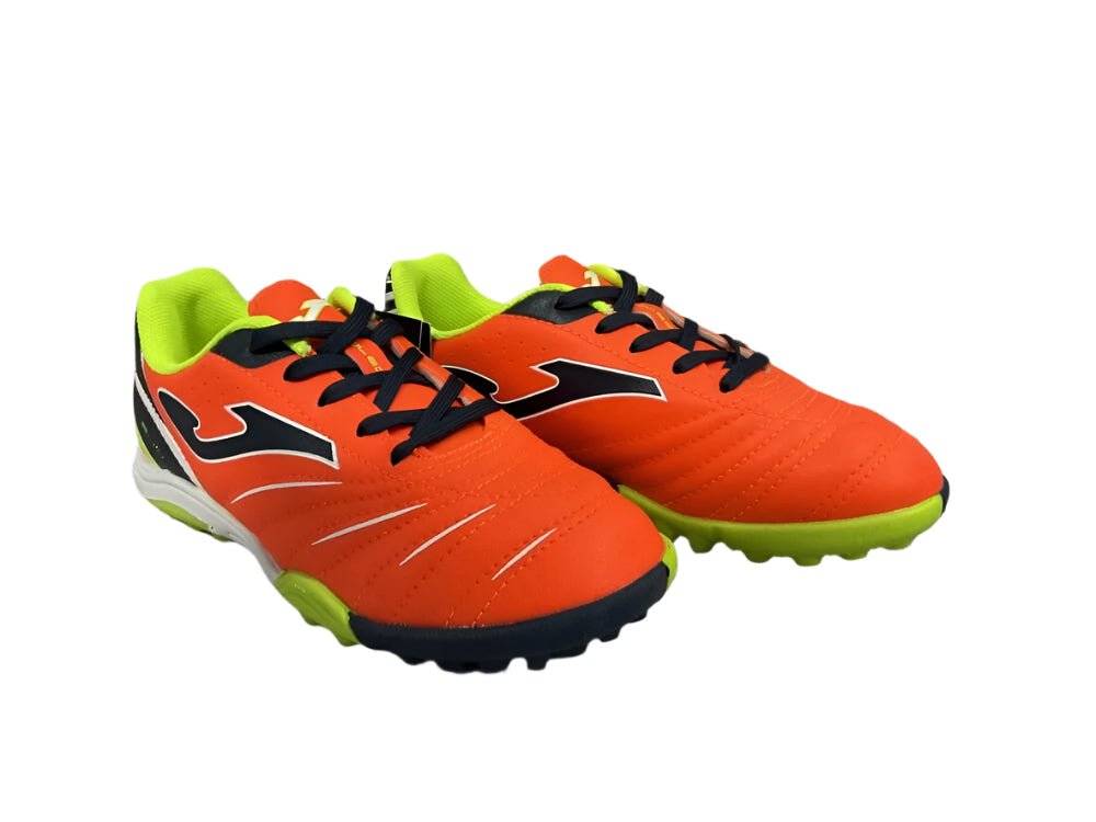 Joma Toledo JR 608 Turf Youth Soccer Cleats - Orange/Navy - Best Buy Soccer