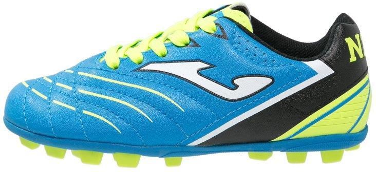 Joma Toledo N - 10 - JR 504 FG Firm Ground Youth Soccer Cleats - Blue/Yellow - Best Buy Soccer