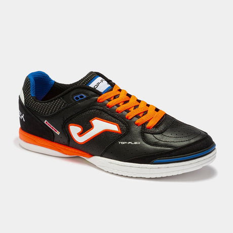 Joma Top flex 2201 IN Indoor Soccer Shoes - Black/Orange - Best Buy Soccer
