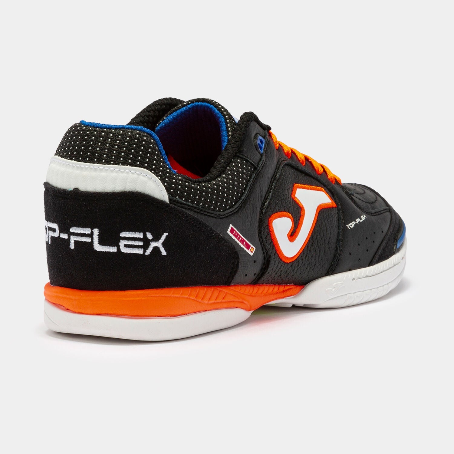 Joma Top flex 2201 IN Indoor Soccer Shoes - Black/Orange - Best Buy Soccer