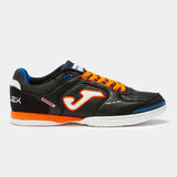 Joma Top flex 2201 IN Indoor Soccer Shoes - Black/Orange - Best Buy Soccer