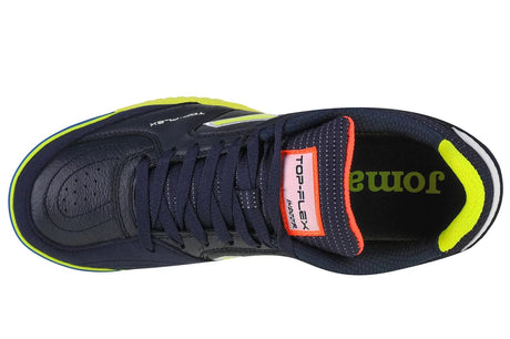 Joma Top flex 2203 IN Indoor Soccer Shoes - Navy/Green - Best Buy Soccer