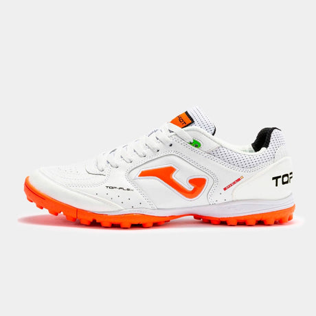 Joma Top Flex 2302 TF Turf Men's Soccer Cleats - White/Orange - Best Buy Soccer