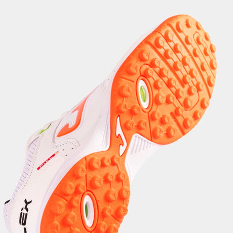 Joma Top Flex 2302 TF Turf Men's Soccer Cleats - White/Orange - Best Buy Soccer