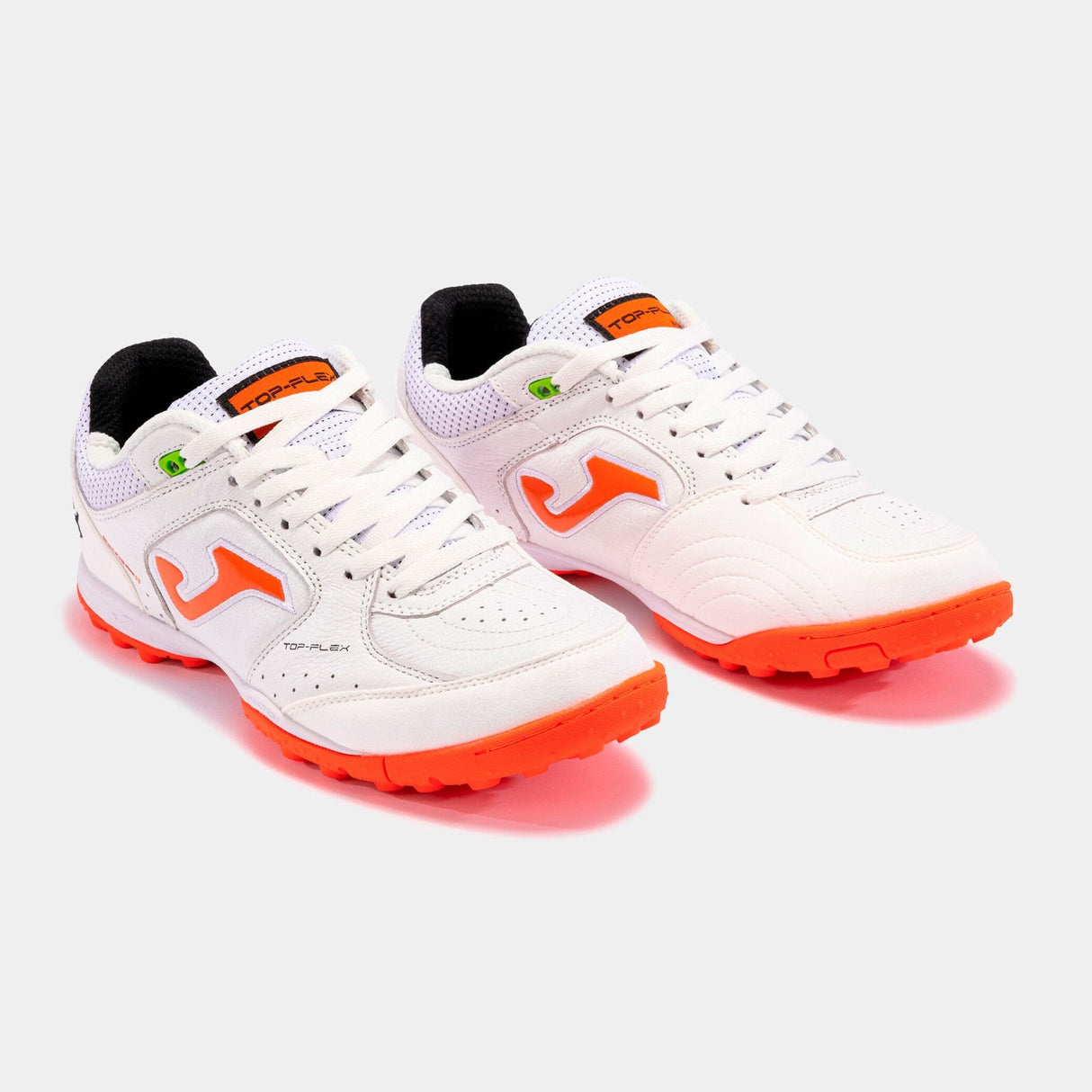 Joma Top Flex 2302 TF Turf Men's Soccer Cleats - White/Orange - Best Buy Soccer