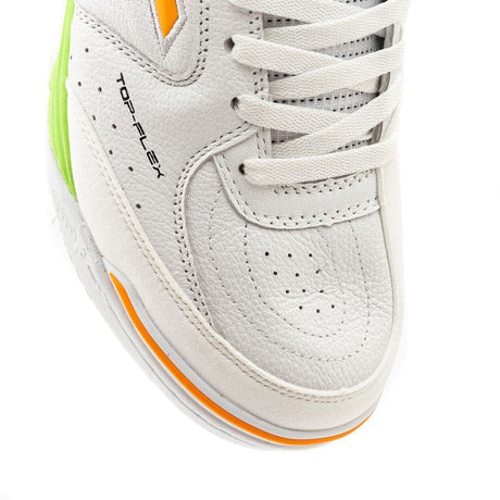 JOMA Top Flex Rebound 2332 IN Indoor Soccer Shoes - White/Orange - Best Buy Soccer